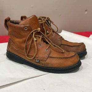Justin Boots Tan Leather Men's Boots